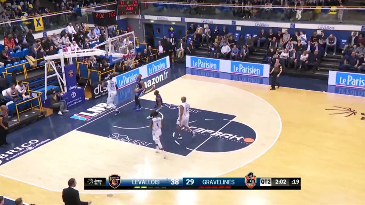 Jeep® ÉLITE - J23 : Levallois vs Gravelines-Dunkerque