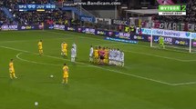 Dybala  Super  Free  Kick     HD   Spal 0 - 0	 Juventus  17-03-2018