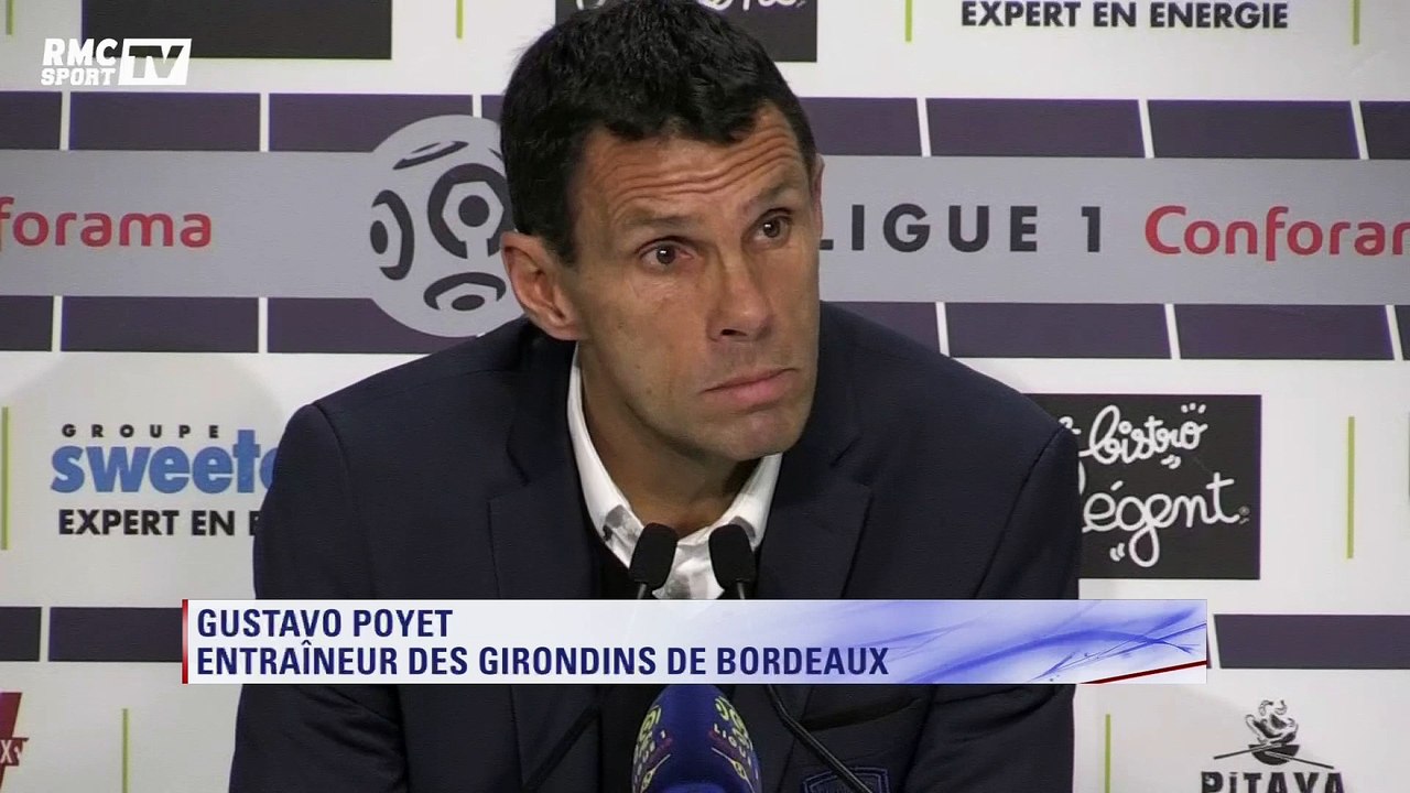 Poyet "Pas content du résultat"