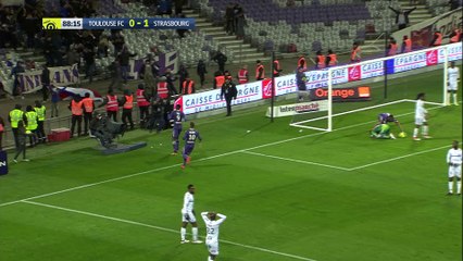 L'égalisation de Yaya Sanogo face à Strasbourg