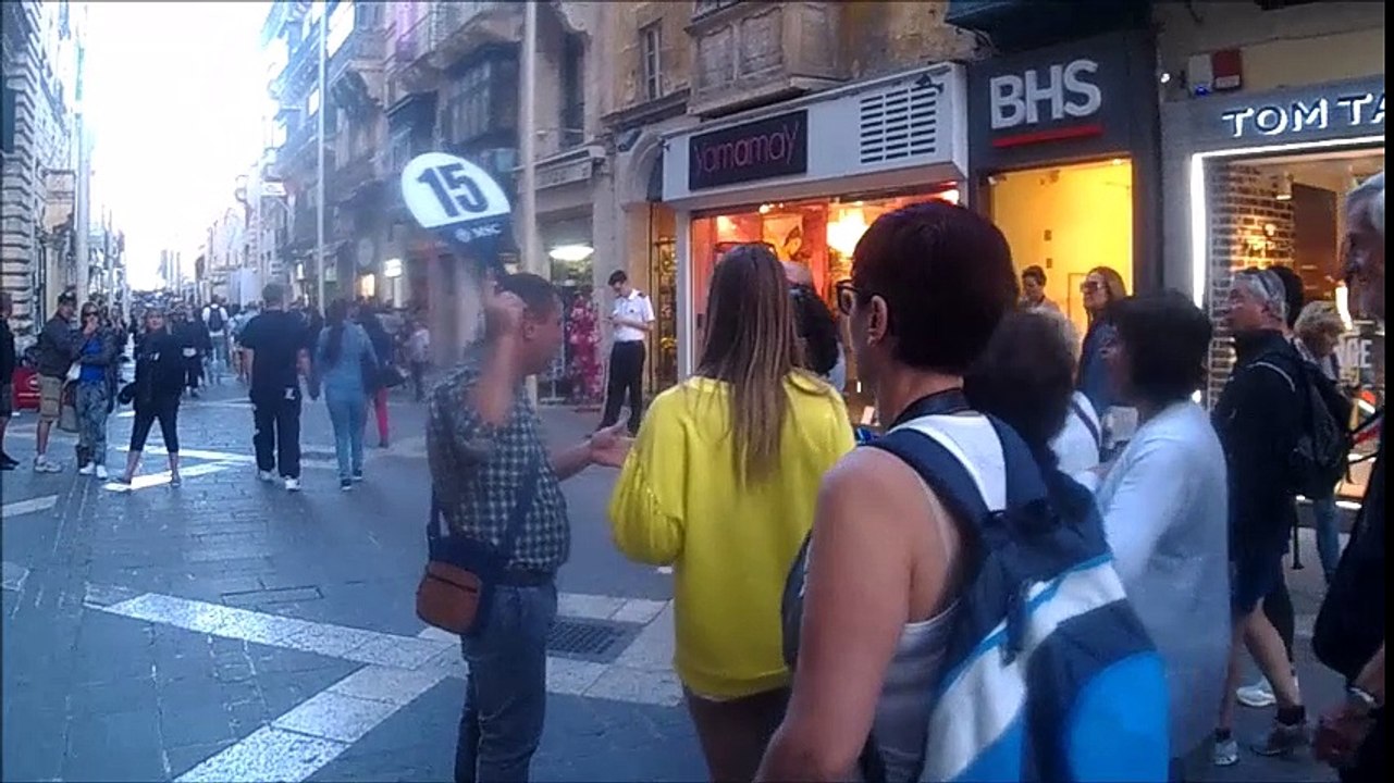 CENTRO HISTÓRICO LA VALETA MALTA 2017