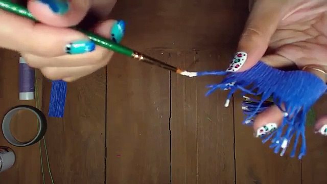 How to Make Cornflower Crepe Paper flowers - Flower Making of Crepe Paper - Paper Flower Tutorial