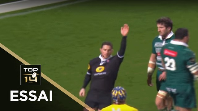 TOP 14 - Essai de PENALITE (ASM) - Clermont - Pau - J21 - Saison 2017/2018