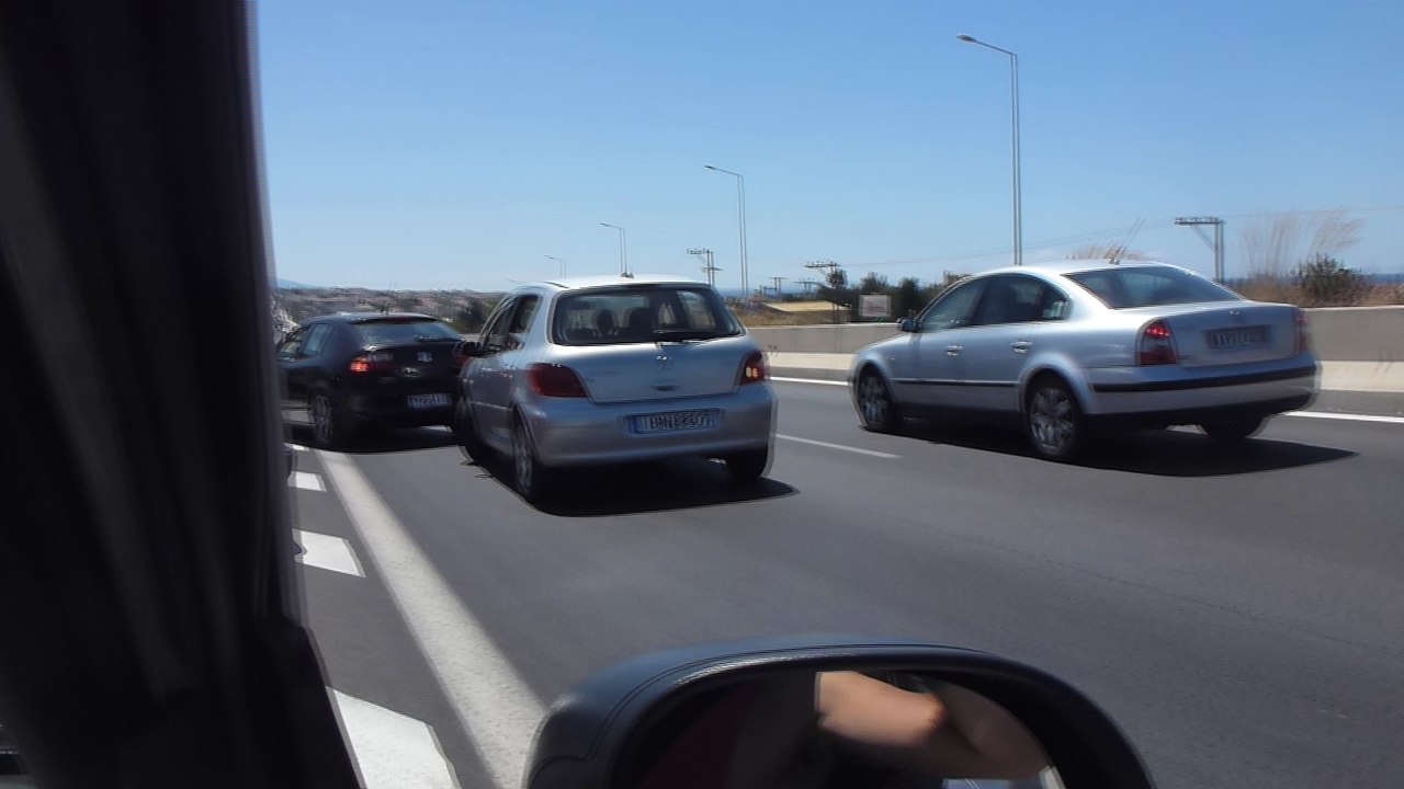 Driving; Patras, Greece
