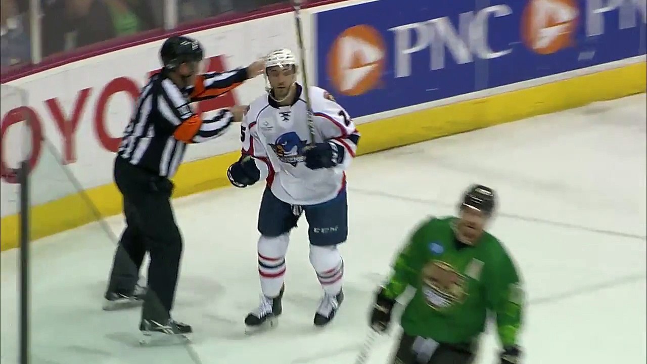 AHL Springfield Thunderbirds 2 at Hershey Bears 4