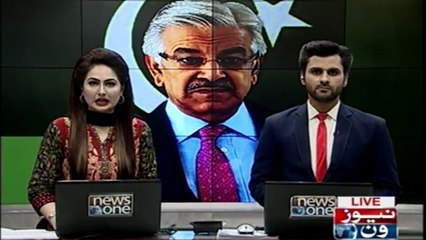 Sialkot: The police tried to talk to Khawaja Asif in workers convention