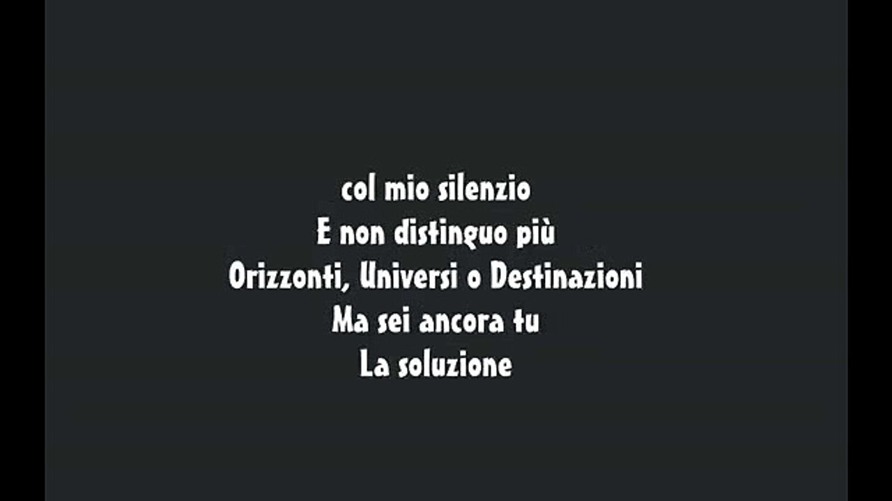 Testo Laura Non C'è Italiano Testo