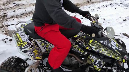 Winter QUAD RIDE!