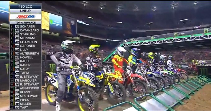 450 SX LCQ Monster Energy AMA Supercross St. Louis 2018