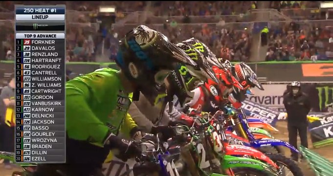250 Heat #1 Monster Energy AMA Supercross St. Louis 2018