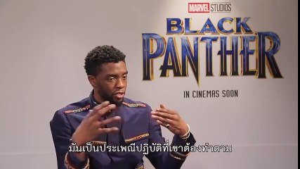 BLACK PANTHER   KOREA JUNKET  -  บทสัมภาษณ์พิเศษ Chadwick Boseman