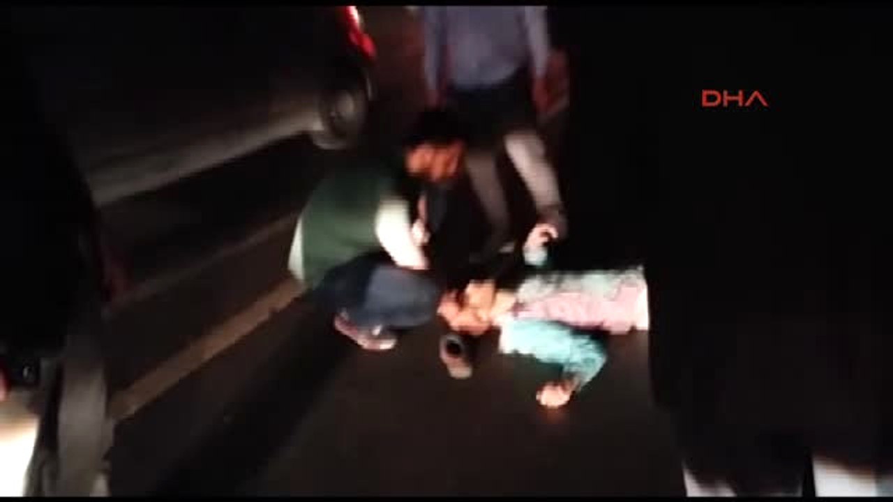 Karşıdan Karşıya Geçmek İsteyen Yayaya Çarpan Aracın Sürücüsü Kaçtı