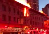 Four-Alarm Fire Rips Through Building in San Francisco's North Beach