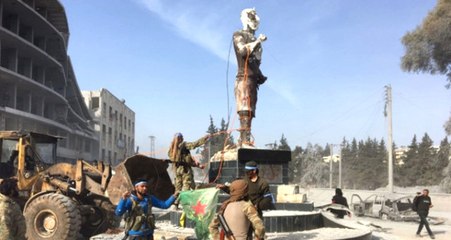 Son Dakika! TSK ve ÖSO, Afrin İlçe Merkezinde Kontrolü Sağladı