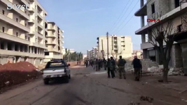 ÖSO birlikleri Afrin'e kentin güneydoğusundan girmeye başladı