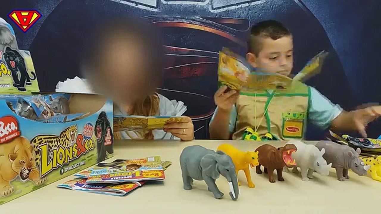 LIONS & CO MAXXI EDITION WILD ANIMALS DE AGOSTINI - novità in edicola - una collezione da catturare