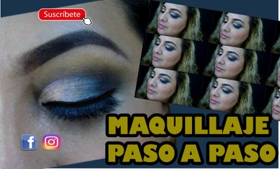 Tutorial de Maquillaje semi cut crease paso a paso