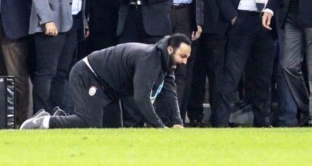 Hasan Şaş, Kadıköy'de Kaçan Gol Sonrası Çimleri Dövdü