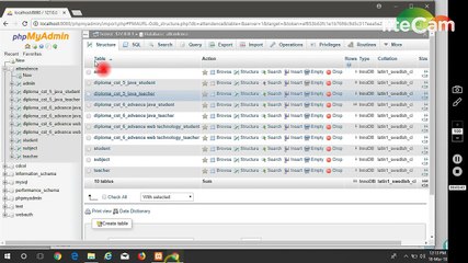 How to Configure Attendance Management System Project to your Server