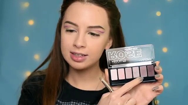 Purple Double Cut Crease & Matte Nude Lips Makeup Tutorial