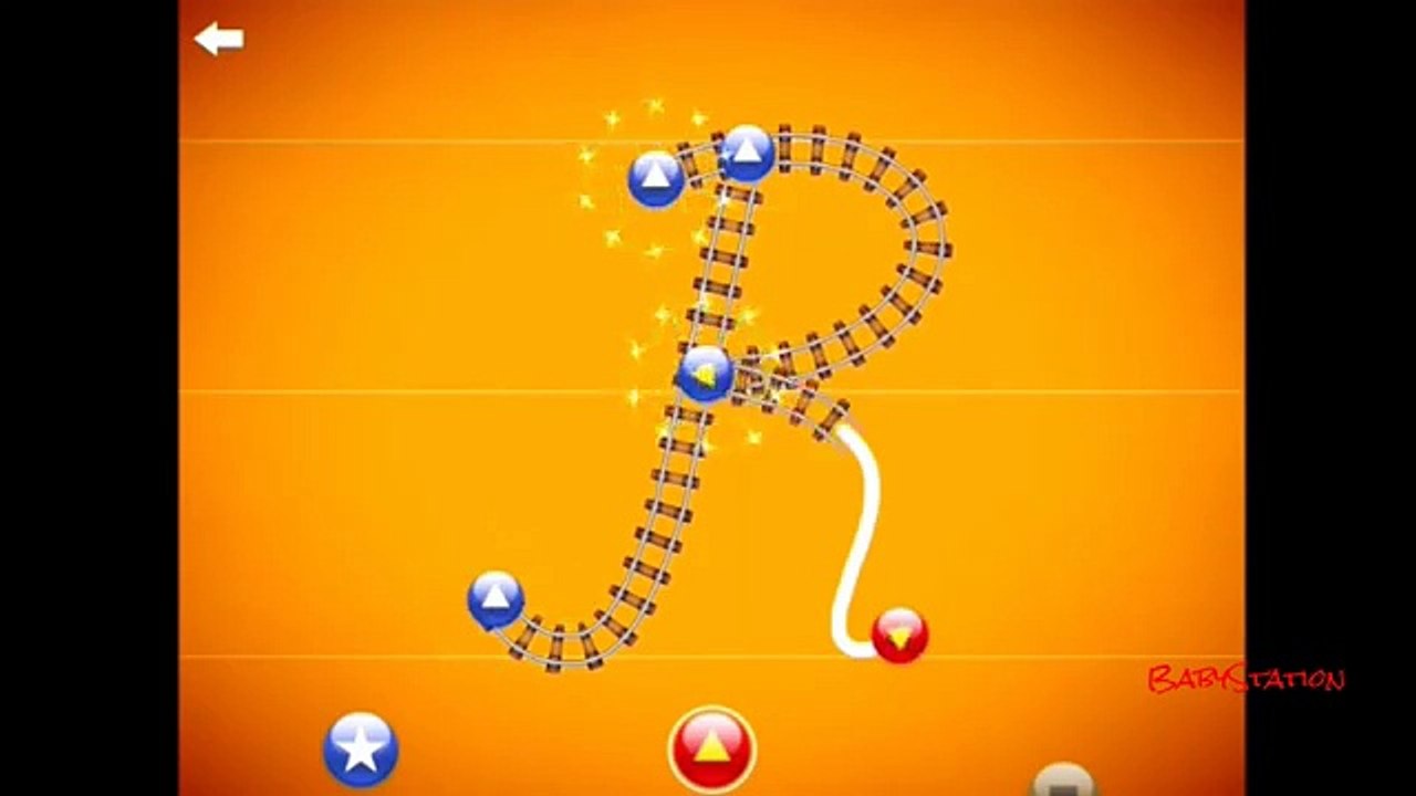 Learn writing CURSIVE alphabets - Q to V - LetterSchool - By BabyStation