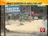 Anekal, granite showrooms on agriculture land - NEWS9