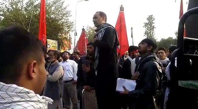 Syed Ali Deep Rizvi Noha Sakina (s.a) Sham kay zindaan main Rehgai