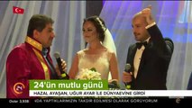 24 TV spor spikeri Hazal Ayaşan dünyaevine girdi