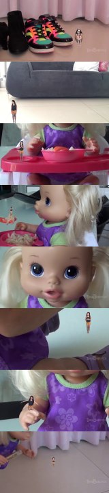 SOCORRO!!! NÃO ME COME BIA - A BELA ENCOLHEU (PARTE 3) Bela Bagunça