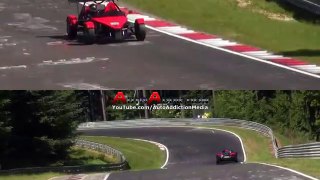 Nordschleife 11 06 2017 - Highlights, Crash + Near Crashes & Action! - Touristenfahrten Nürburgring