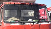 Sivas Polis Ceza Yazınca Benzin Döküp Aracı Yakmaya Kalkıştı-Hd
