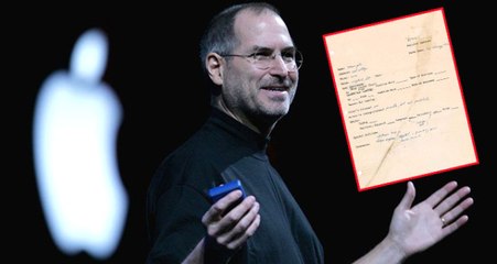 Jobs'un 45 Yıllık İş Başvurusu Formu, Servete Satıldı