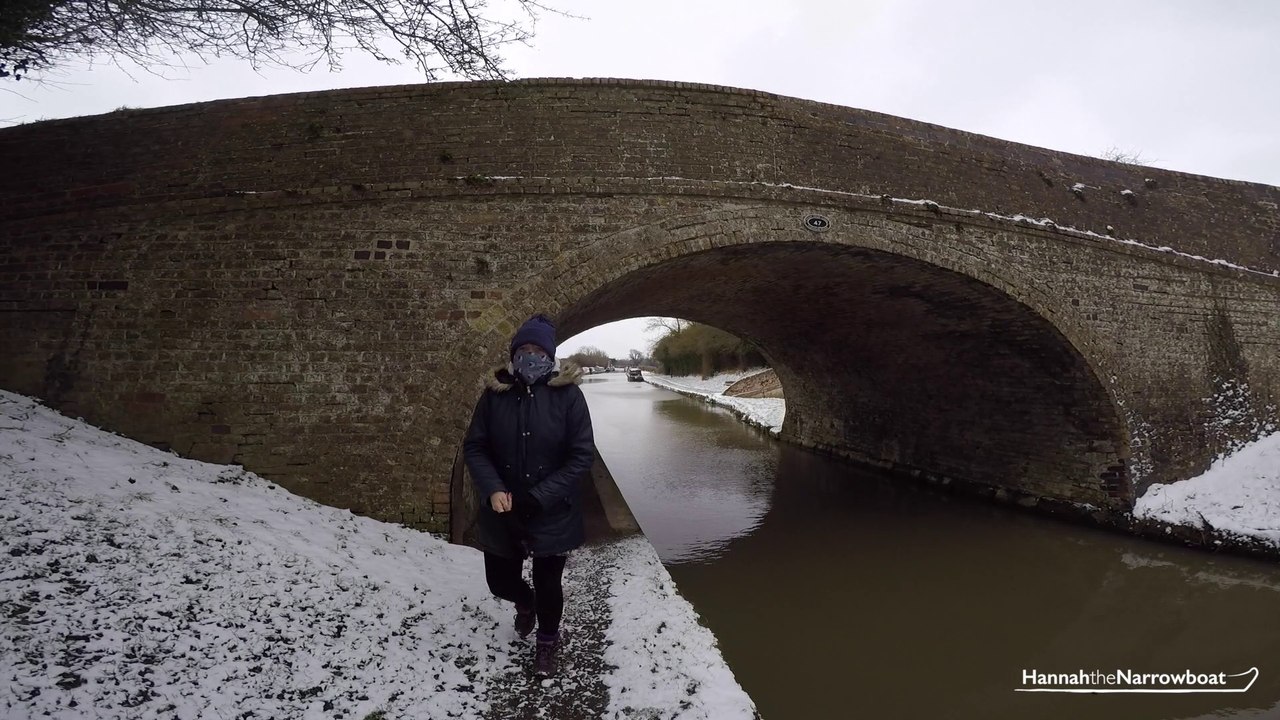 Spring Snow on the Towpath