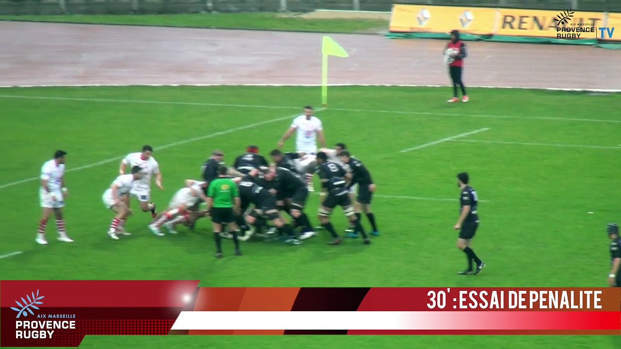 Tarbes / Provence Rugby : les temps forts