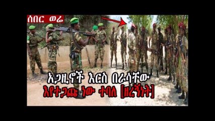 Ethiopia   አጋዚኖች እርስ በራሳቸው እየተጋጩ ነው ተባለ