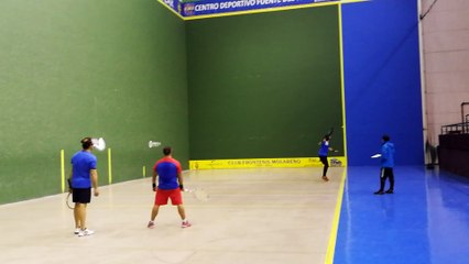 Frontenis 2ªA Molareño vs Rivas set 3 de la 2ª partida