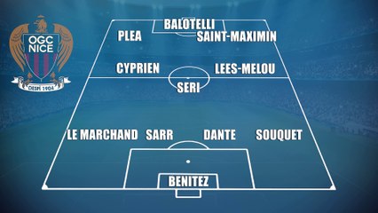 Nice-PSG : les compos probables