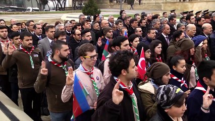 18 Mart Şehitleri Anma Günü ve Çanakkale Deniz Zaferi'nin 103. yıl dönümü - BAKÜ