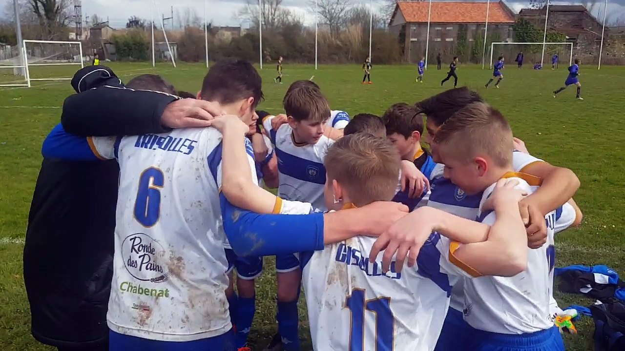 AAG U13 - 17/03/2018 - Fiers des 2 belles victoires sur ce plateau