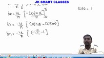 Fourier Series in Hindi #21 Example Of Half Range Sine Fourier Series By JK Smart Classes