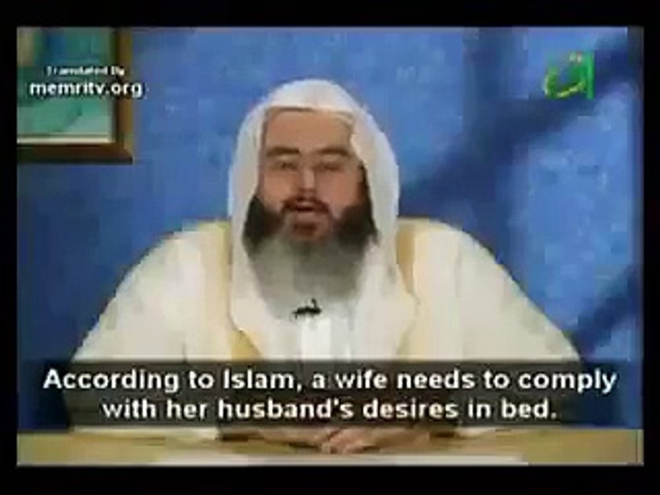 İslamiyette Kadınlar Eşlerine Her Durumda Cinsel Hizmet Vermek Zorundadır !!
