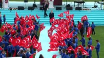 Cumhurbaşkanı Erdoğan, 18 Mart Şehitleri Anma Günü ve Çanakkale Deniz Zaferi'nin 103. yıl dönümü töreninde konuştu - ÇANAKKALE