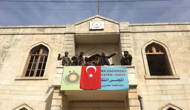 TSK yayınladı: Afrin şehir merkezinden ilk görüntüler