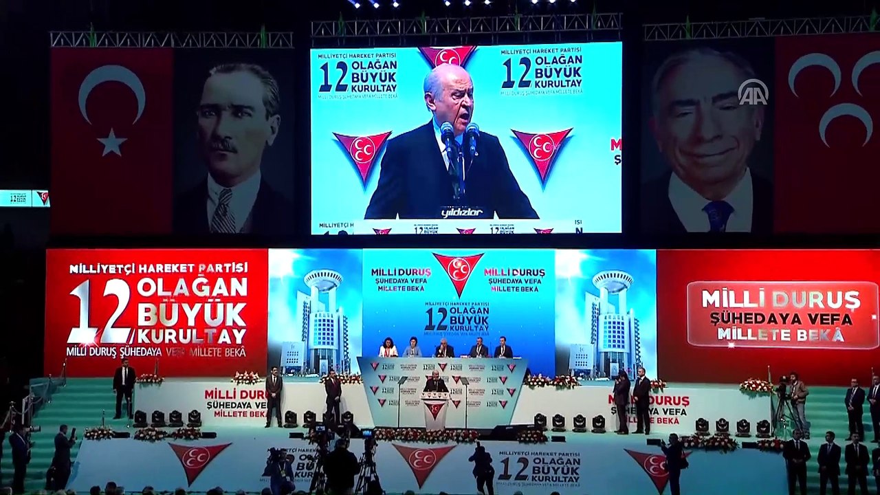 Bahçeli: “Ederi 1 dolar olan şerefsizlere verilecek ne bir karış toprağımız ne de bir tek insanımız vardır' - ANKARA