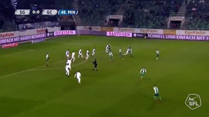 Sankt Gallen 1:0 Grasshoppers (Switzerland. Super League. 17 March 2018)