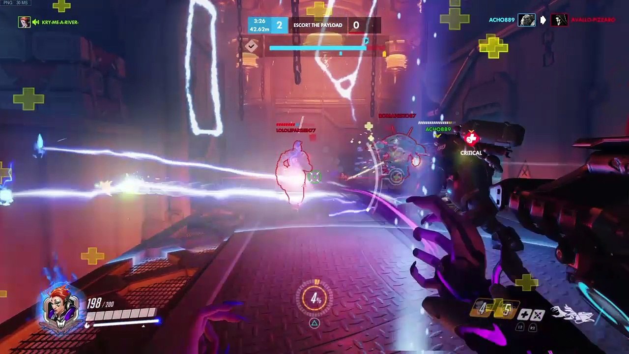Moira gameplay on Kings Row