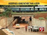 Mangaluru, the overflowing underpass - NEWS9
