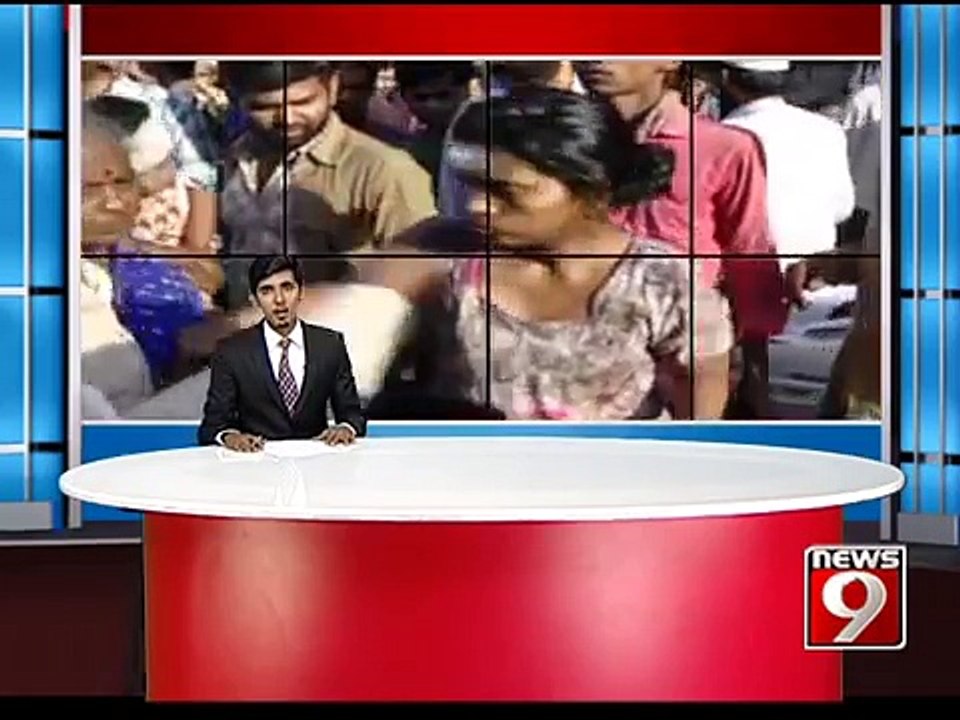Jayanagar, mercedes goes on a rampage in the city- NEWS9
