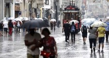 Meteoroloji Saat Verdi! İstanbul'a Sağanak Yağış Geliyor