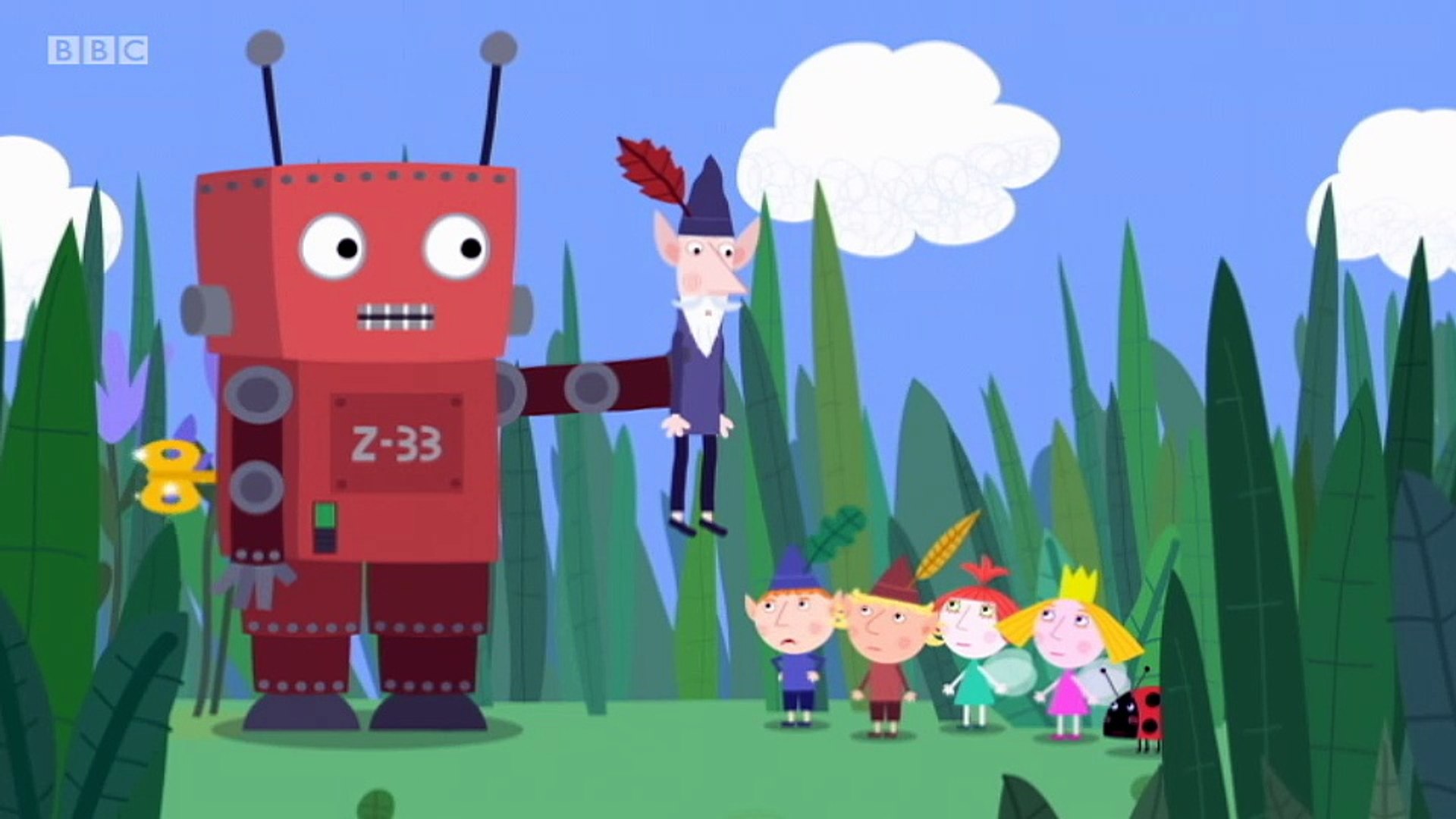 ben and holly robot